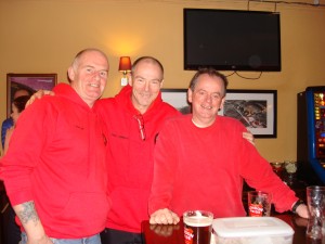 SBH 100 Club Members Ray Powell, Philip Cunningham, John Kelly 10-01-15