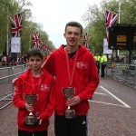 David Stone & George Groom London Mini Marathon Winners 2015
